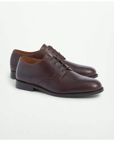 Brooks Brothers Salinger Blucher Shoes In Brown