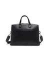 Brooks Brothers Santa Fe Zipper Briefcase In Black