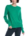 Brooks Brothers Scallop Cardigan In Green