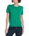 Brooks Brothers Scallop T-shirt Sweater In Green
