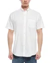 Brooks Brothers Regular Fit Cotton Seersucker Short Sleeve Button-down Shirt