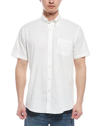 Brooks Brothers Seersucker Regular Fit Shirt In White