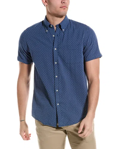 Brooks Brothers Seersucker Regular Polo Shirt In Blue