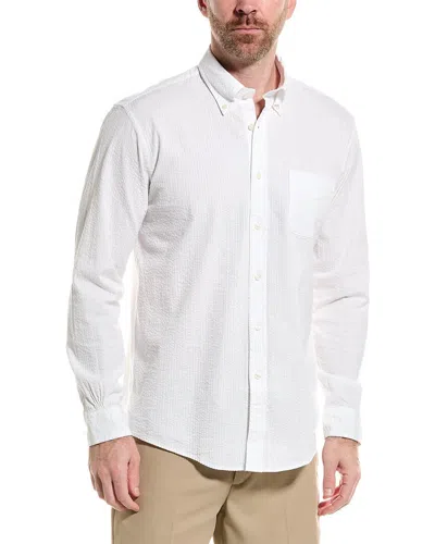 Brooks Brothers Seersucker Regular Shirt In White