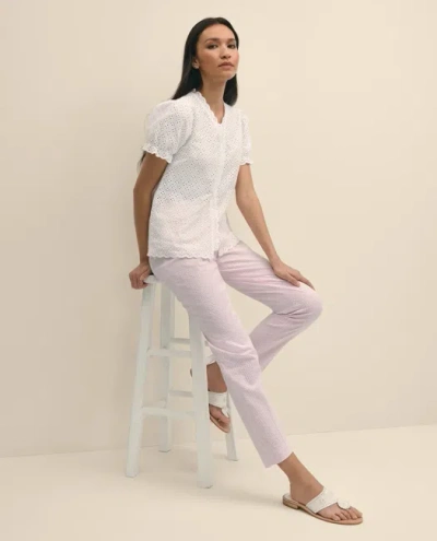 Brooks Brothers Seersucker Slim Fit Pants In Neutral