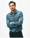 Brooks Brothers Selvedge Denim Jacket In Navy