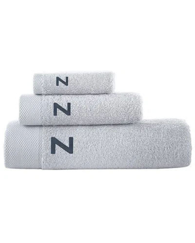 BROOKS BROTHERS BROOKS BROTHERS SET OF 3 MONOGRAMMED TOWELS