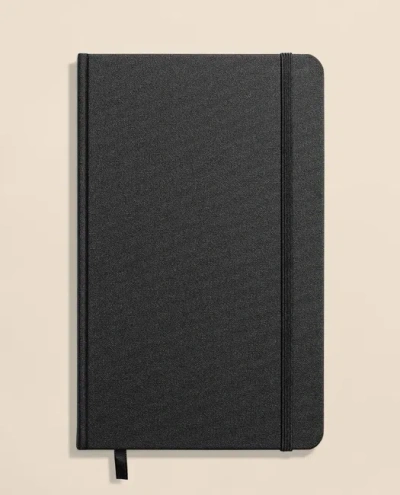 Brooks Brothers Shinola Linen Hardback Ruled Journal Shoes In Metallic