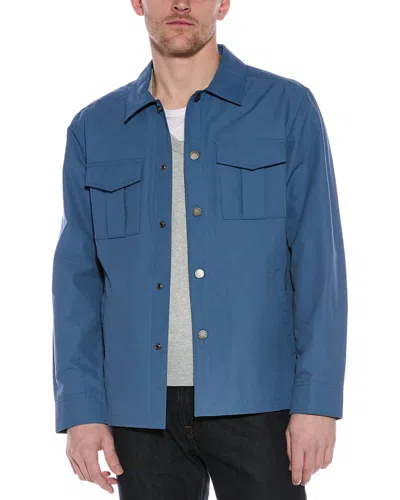 Brooks Brothers Shirt Jacket In Blue