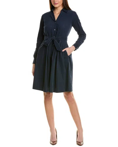 Brooks Brothers Corduroy Shirtdress In Blue
