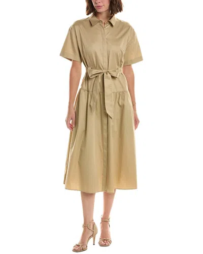 Brooks Brothers Shirtdress In Neutral