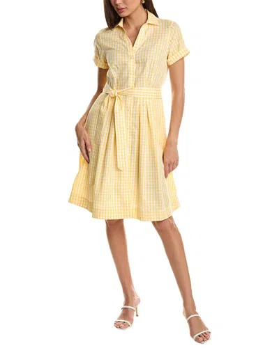 Brooks Brothers Shirtdress In Yellow