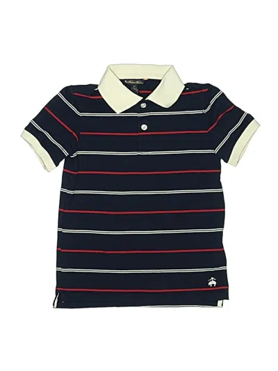 Pre-owned Brooks Brothers Kids' Short Sleeve Top Blue Tops