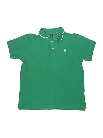 Pre-owned Brooks Brothers Kids' Short Sleeve Top Green Tops