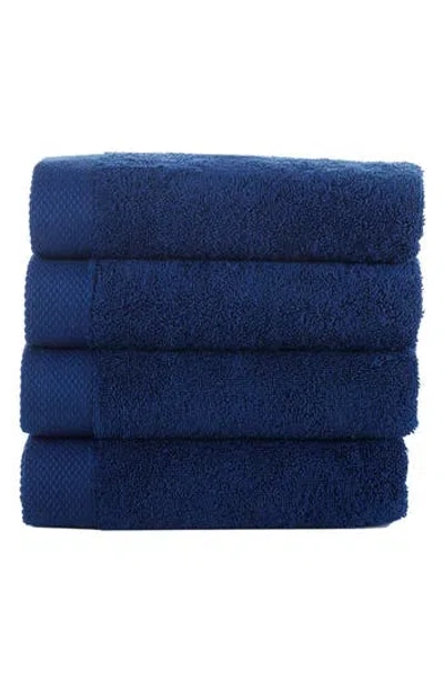 Brooks Brothers Signature 6-piece Turkish Cotton Bath Towel Set In Blue