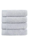 Brooks Brothers Signature 6-piece Turkish Cotton Bath Towel Set In Silver