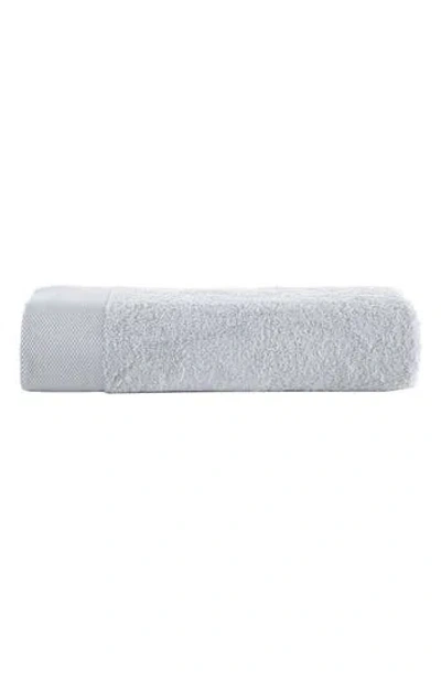 Brooks Brothers Signature Cotton Bath Towel In Silver