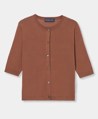 Brooks Brothers Silk Blend Cardigan