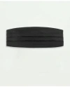Brooks Brothers Silk Cummerbund In Black