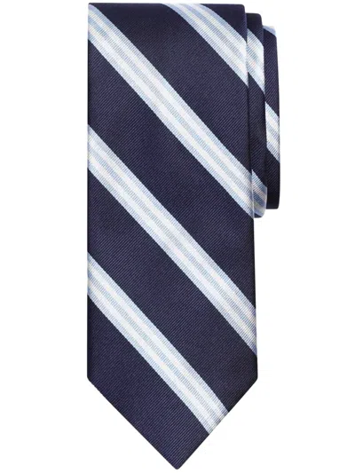 Brooks Brothers Silk Regimental Tie In Blue