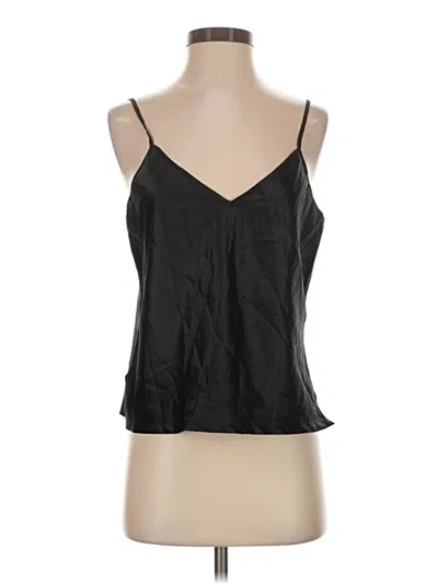 Pre-owned Brooks Brothers Sleeveless Blouse In Black