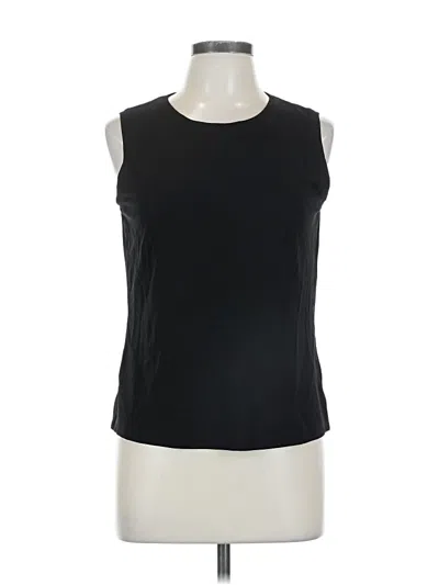 Pre-owned Brooks Brothers Sleeveless T-shirt In Black