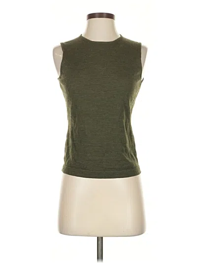 Pre-owned Brooks Brothers Sleeveless T-shirt In Green