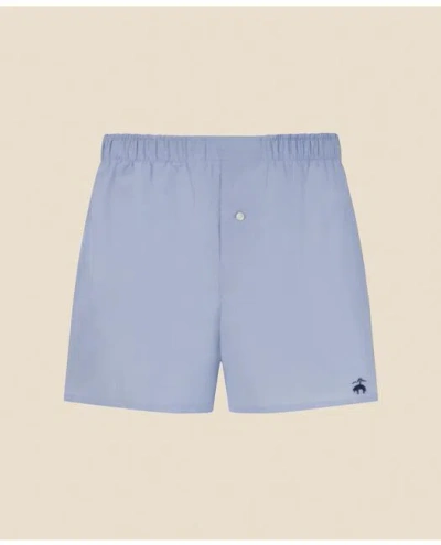 Brooks Brothers Slim Fit Cotton Broadcloth Boxers In Light Blue