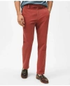 Brooks Brothers Slim Fit Cotton Wide-wale Corduroy Pants In Medium Red