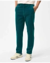 Brooks Brothers Slim Fit Cotton Wide-wale Corduroy Pants In Teal