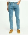 Brooks Brothers Slim Fit Denim Jeans In Light Blue