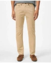 Brooks Brothers Slim Fit Five-pocket Stretch Corduroy Pants In Taupe