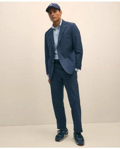 Brooks Brothers Slim Fit Lightweight Bi-stretch Suit Jacket In Blue