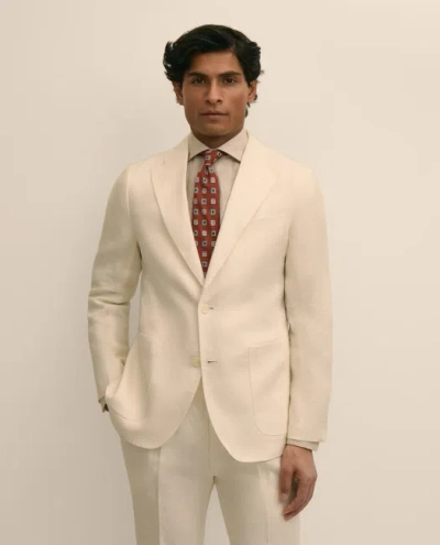 Brooks Brothers Slim Fit Linen Suit Jacket In Neutral