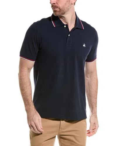 Brooks Brothers Slim Fit Polo Shirt In Navy