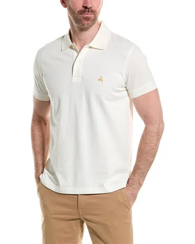 Brooks Brothers Slim Fit Polo Shirt In White