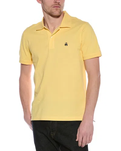 Brooks Brothers Slim Fit Polo Shirt In Yellow