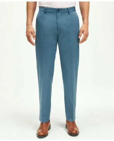 Brooks Brothers Slim Fit Stretch Cotton Advantage Chino Pants In Blue