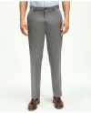 Brooks Brothers Slim Fit Stretch Cotton Advantage Chino Pants In Grey