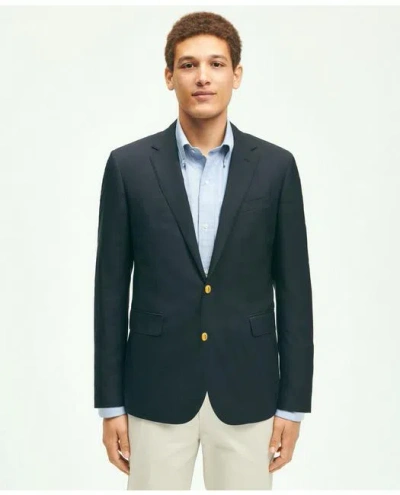 Brooks Brothers Slim Fit Wool 1818 Blazer In Navy