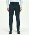 Brooks Brothers Slim Fit Wool 1818 Dress Pants In Navy