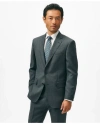 Brooks Brothers Slim Fit Wool Windowpane 1818 Suit In Blue