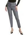 Brooks Brothers Slim Wool-blend Pant In Blue