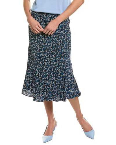 Brooks Brothers Slip Mini Floral Skirt In Multi