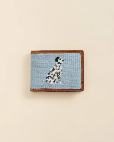 Brooks Brothers Smathers & Branson Needlepoint Dalmatian Wallet In Multi