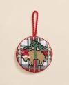 Brooks Brothers Smathers & Branson Needlepoint Golden Fleece Ornament Shoes In Red