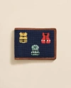 Brooks Brothers Smathers & Branson Needlepoint Life Vest Wallet In Blue