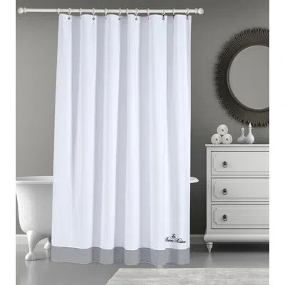 Brooks Brothers Solid Color Single Shower Curtain In Navy