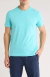 Brooks Brothers Solid Cotton Jersey T-shirt In Blue