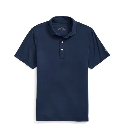 Brooks Brothers Performance Series Spread Collar Polo Shirt In Dark Blue